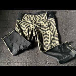 Women’s knee length leggings from Lulu Lemon